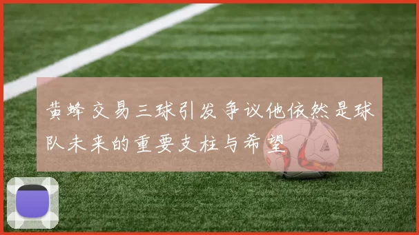 黄蜂交易三球引发争议他依然是球队未来的重要支柱与希望